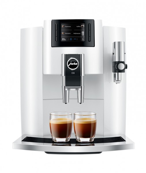 15306 JURA E8 Piano White